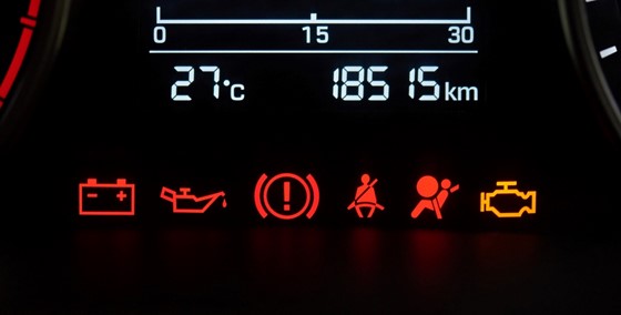 Dashboard emergency lights can be the first indicator of a greater problem with the car.